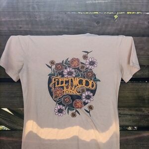 Fleetwood Mac Graphic Band Tee – Retro Floral Rock T-Shirt